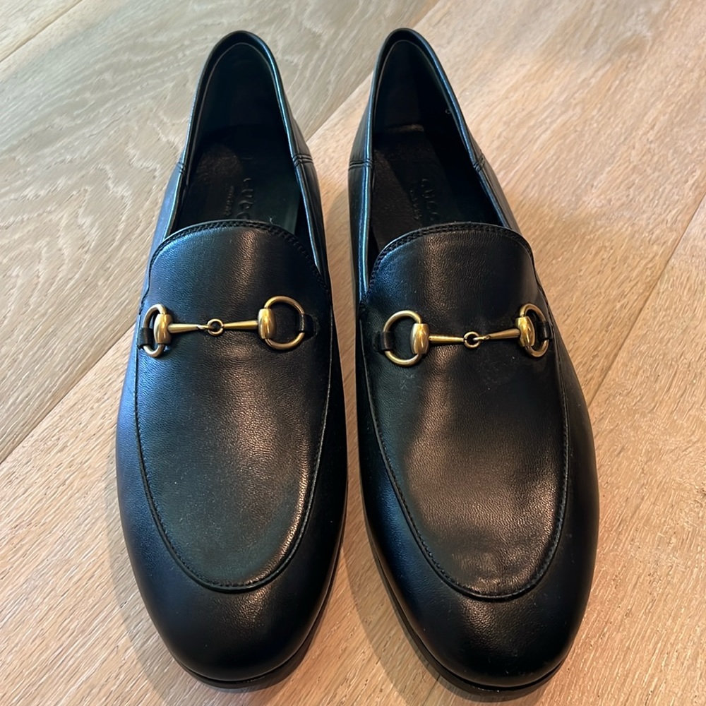 Brand new Gucci women's horsebit Black Loafer sz 39